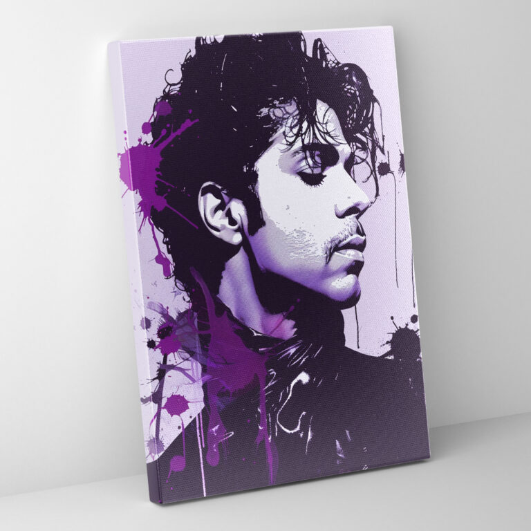 Andy Warhol Prince Canvas Print - Andy Warhol, Portrait, Andy Warhol, Home Decoration