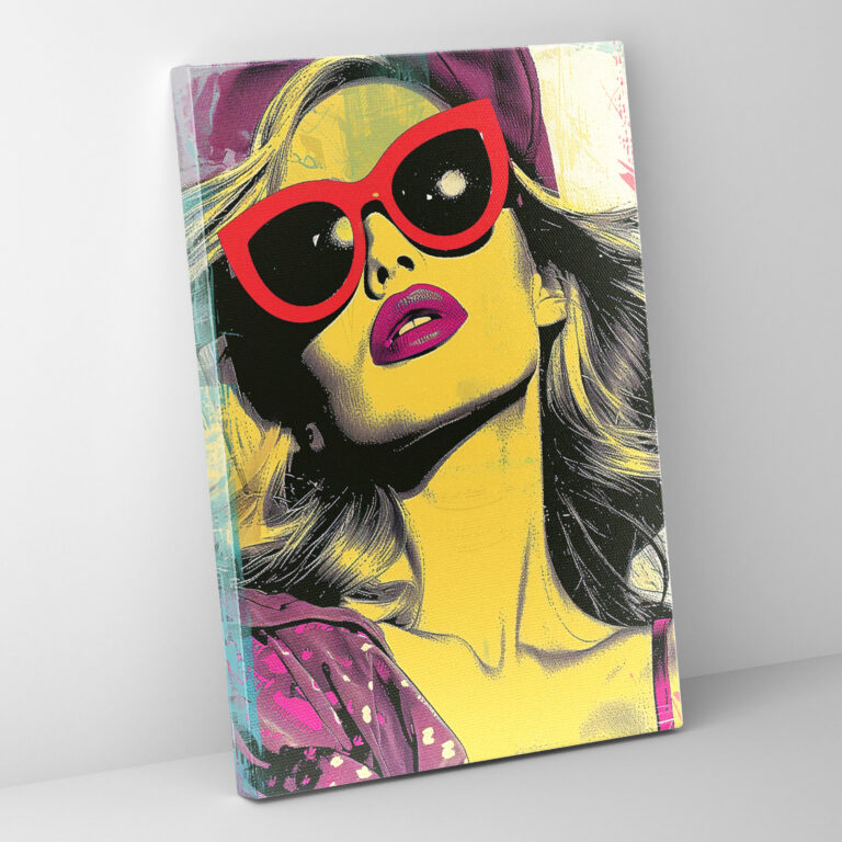 Andy Warhol Canvas Print - Andy Warhol, Wall Decoration, Home Decoration, Canvas Wall Art