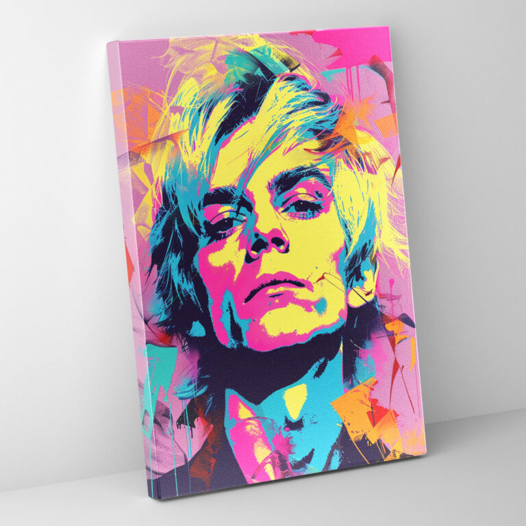 Andy Warhol Canvas Print - Celebrity Pop Art - Andy Warhol, Canvas Print, Andy Warhol, Wall Decoration