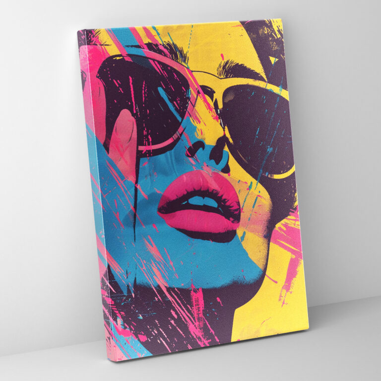 Andy Warhol Wall Art - Typography Pop Art - Andy Warhol, Wall Decoration, Canvas, Canvas Wall Art