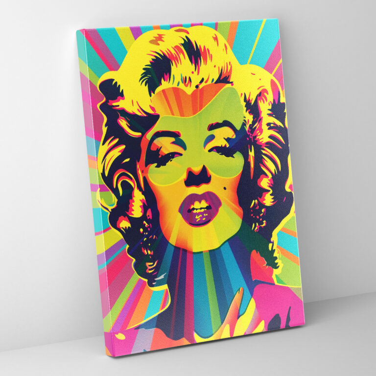 Andy Warhol Neon Marilyn Monroe Wall Decoration - Andy Warhol, Wall Decoration, Home Decoration, Andy Warhol