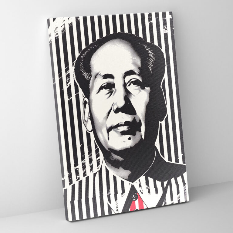 Andy Warhol Chairman Mao Canvas Print - Andy Warhol, Canvas Print, Canvas, Wall Decoration
