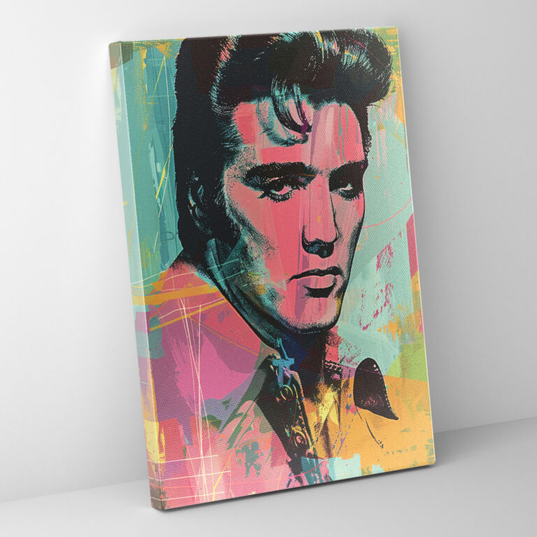 Andy Warhol Elvis Presley Canvas Print - Andy Warhol, Andy Warhol, Canvas Print, Wall Decoration