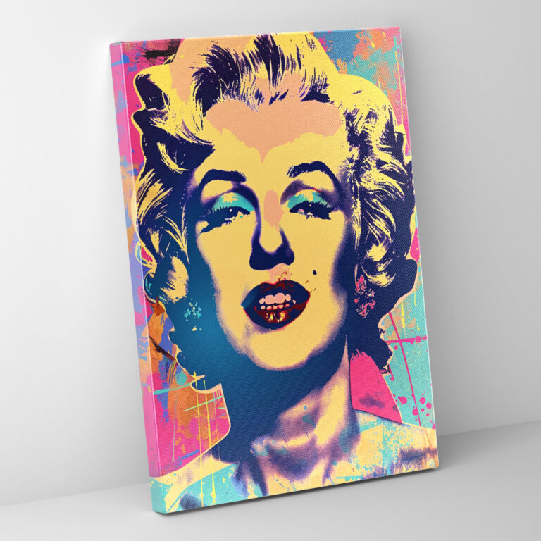 Andy Warhol Canvas Print - Andy Warhol, Andy Warhol, Canvas Wall Art, Wall Art