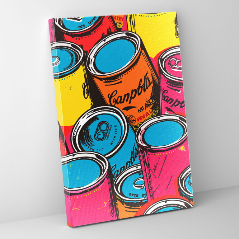 Pop Art Andy Warhol Canvas Print - Andy Warhol, Wall Art, Canvas Print, Andy Warhol