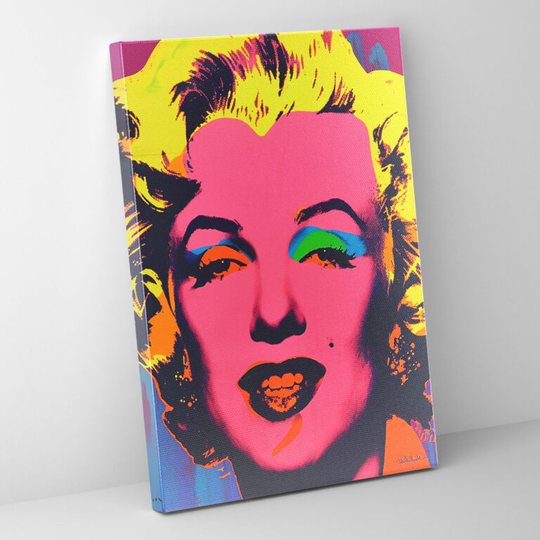 Andy Warhol Marilyn Monroe Canvas Print - Andy Warhol, Pop Art, Home Decoration, Wall Art