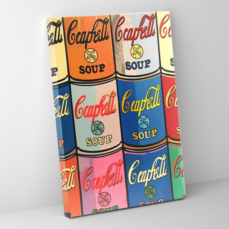 Andy Warhol Soup Cans Wall Art - Andy Warhol, Wall Decoration, Iconic, Wall Art