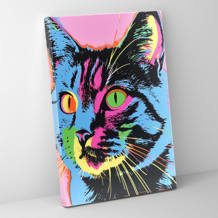 Andy Warhol Animals Canvas Print - Andy Warhol, Colorful, Andy Warhol, Wall Art