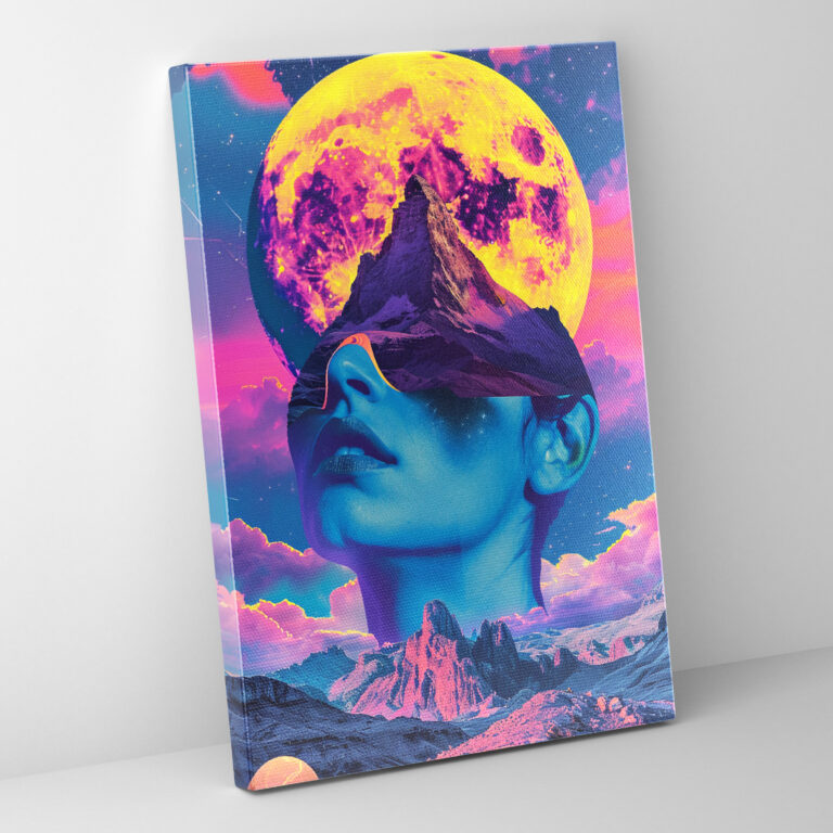 Dreamlike Landscapes Wall Art - Surreal Andy Warhol Canvas Print - Andy Warhol, Canvas Print, Home Decoration, Andy Warhol