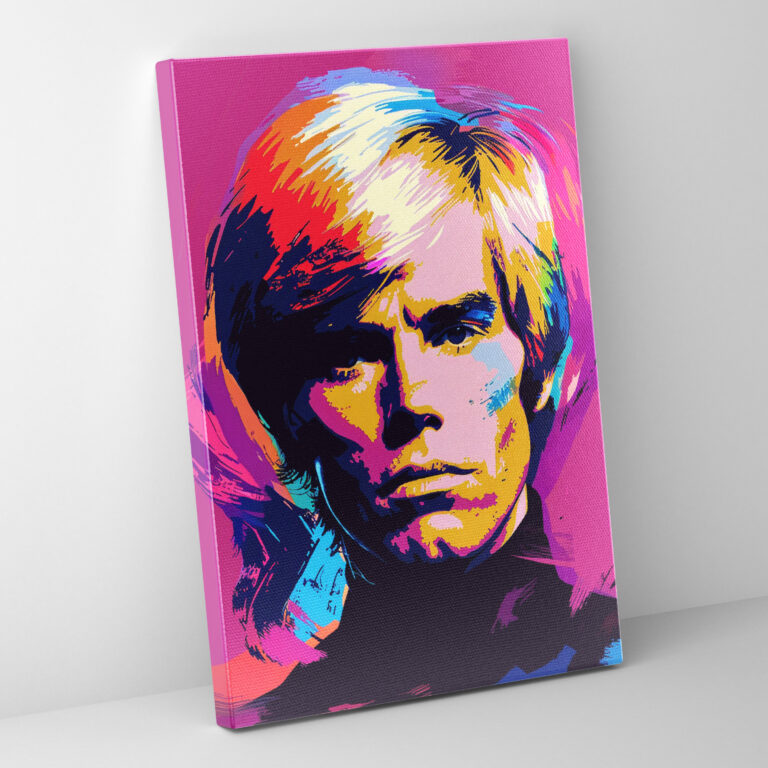 Andy Warhol Canvas Print - Andy Warhol, Canvas Wall Art, Canvas Print, Canvas
