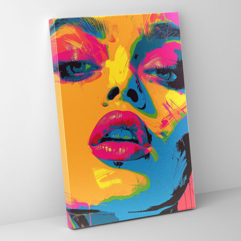 Andy Warhol Pop Art Canvas Print - Andy Warhol, Andy Warhol, Wall Decoration, Wall Art