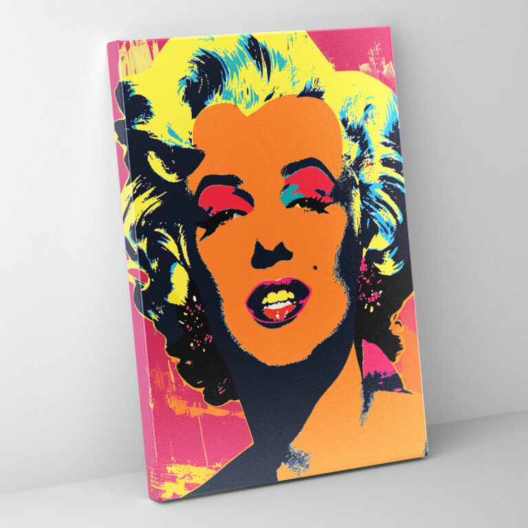 Andy Warhol Marilyn Monroe Wall Decoration - Andy Warhol, Wall Decoration, Canvas, Home Decoration