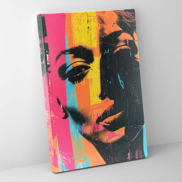 Abstract Andy Warhol Wall Art - Andy Warhol, Canvas, Wall Art, Andy Warhol