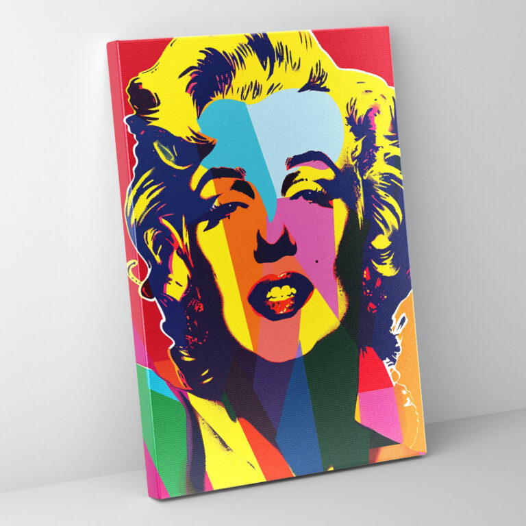 Andy Warhol Pop Art Canvas Print - Andy Warhol, Andy Warhol, Canvas Wall Art, Home Decoration