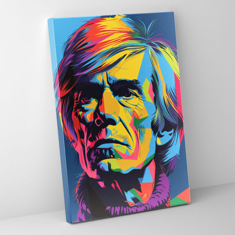 Andy Warhol Portraits Wall Art - Andy Warhol, Home Decoration, Wall Art, Canvas Wall Art