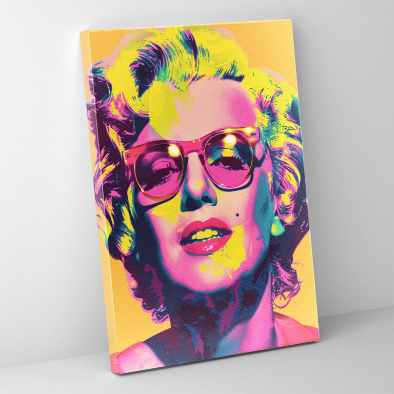 Andy Warhol Wall Decoration - Andy Warhol, Wall Art, Andy Warhol, Canvas Print