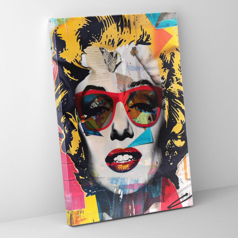 Andy Warhol Canvas Print - Andy Warhol, Wall Decoration, Canvas Wall Art, Canvas Print