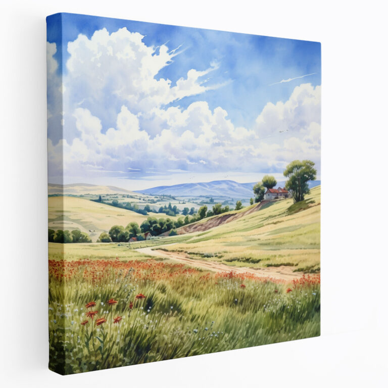 Anatolia Wall Art - Tranquil Countryside - Anatolia, Canvas, Beauty, Sense Of Calm
