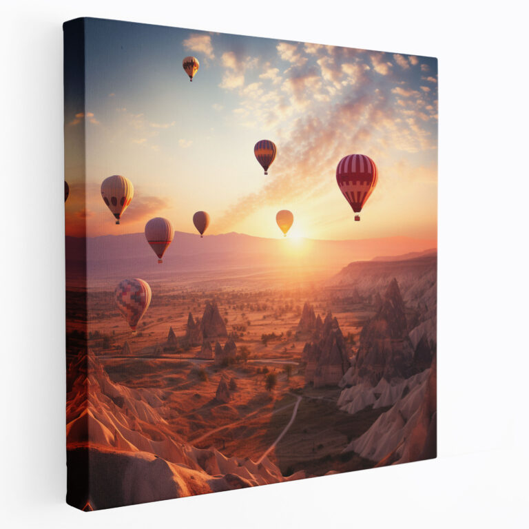 Anatolia Canvas Print - Cappadocia Hot Air Balloons - Anatolia, Home Decoration, Canvas Wall Art, Anatolia