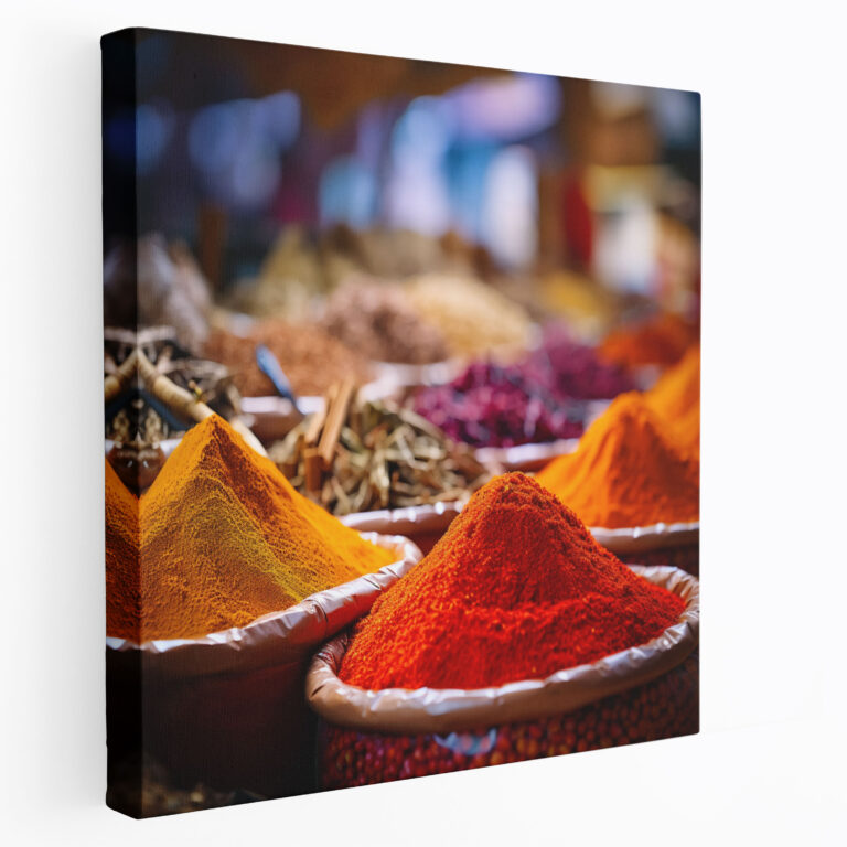 Anatolia Canvas Print - Vibrant Anatolian Spices - Anatolia, Canvas, Canvas Wall Art, Home Decoration