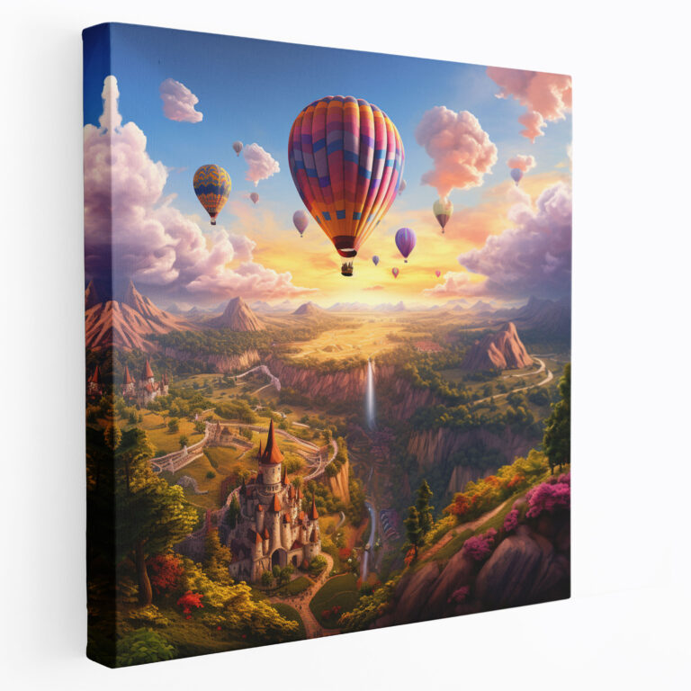 Anatolia Wall Art - Enchanting Hot Air Balloon Ride - Anatolia, Anatolia, Hot Air Balloon, Magical Ride