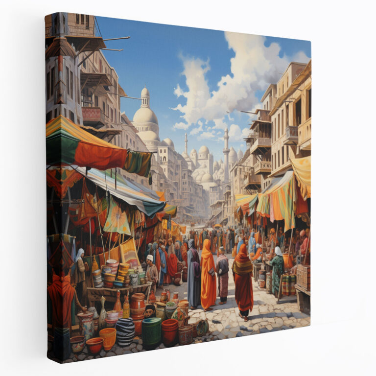 Anatolia Canvas Print - Vibrant Bazaars Wall Art - Anatolia, Home Decoration, Wall Decoration, Canvas Print