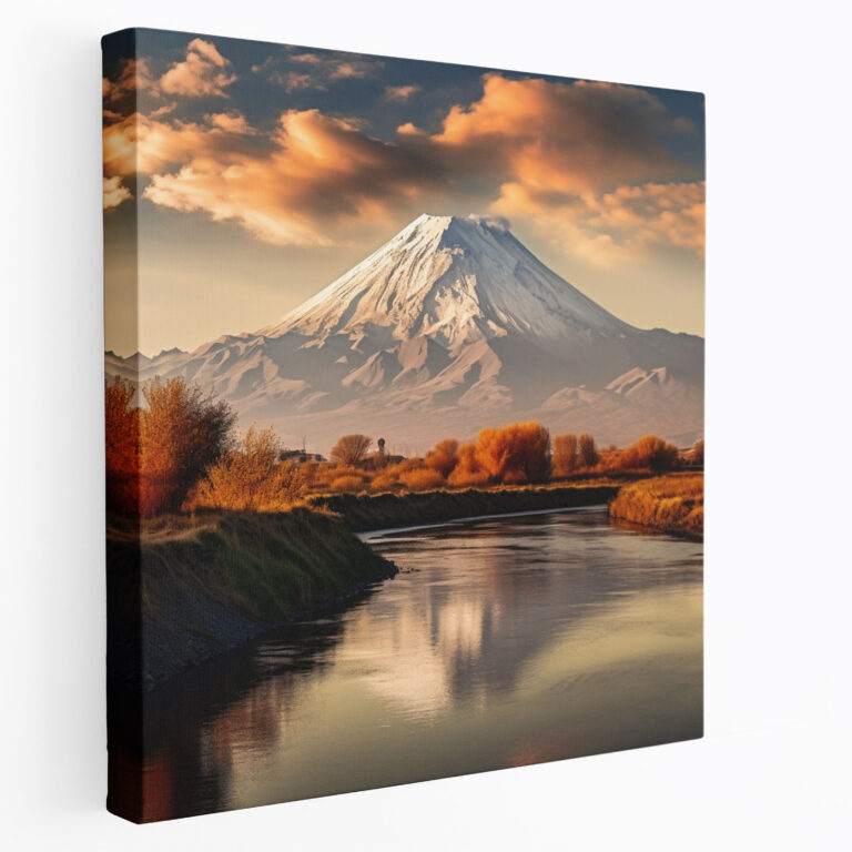 Anatolia Canvas Print - Mount Ararat Serenity Wall Art - Anatolia, Mount Ararat, Anatolia, Serene Photograph