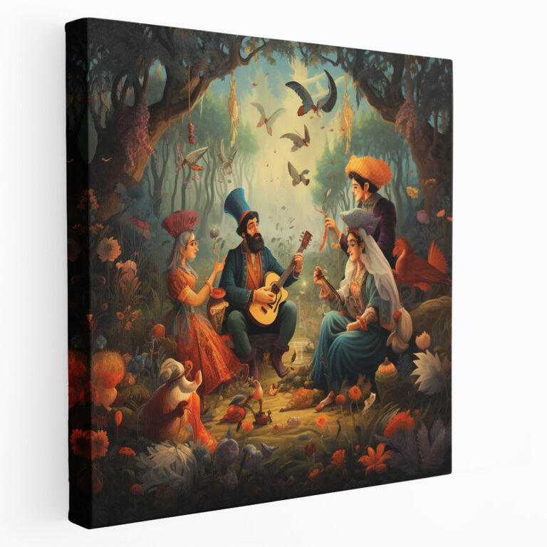 Anatolia Wall Art - Whimsical Folklore Illustration - Anatolia, Wall Art, Anatolia, Wall Decoration