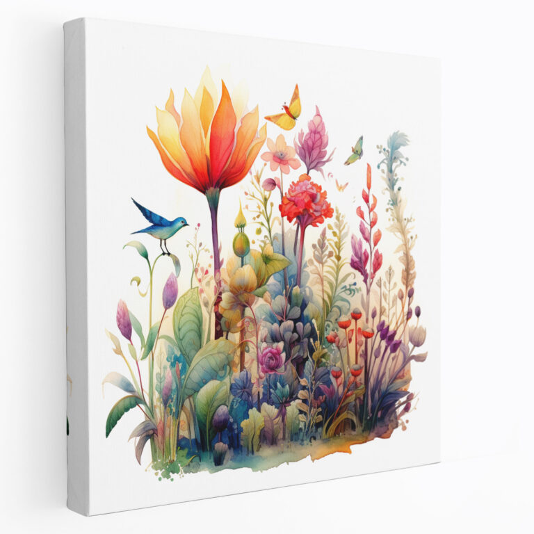 Anatolia Canvas Print - Whimsical Flora And Fauna - Anatolia, Canvas Print, Home Decoration, Canvas Wall Art