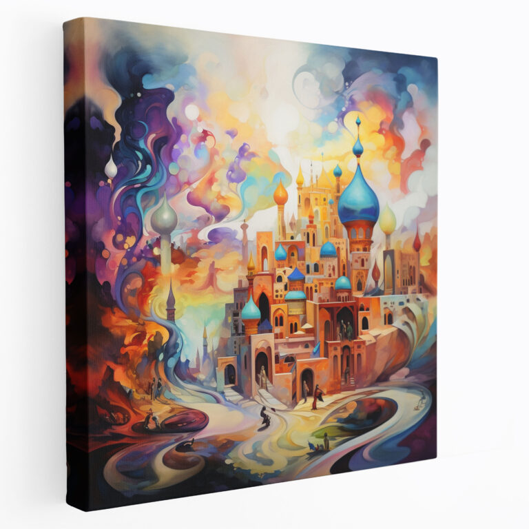 Anatolia Canvas Print - Colorful Abstract Wall Art - Anatolia, Anatolia, Wall Art, Anatolian Beauty