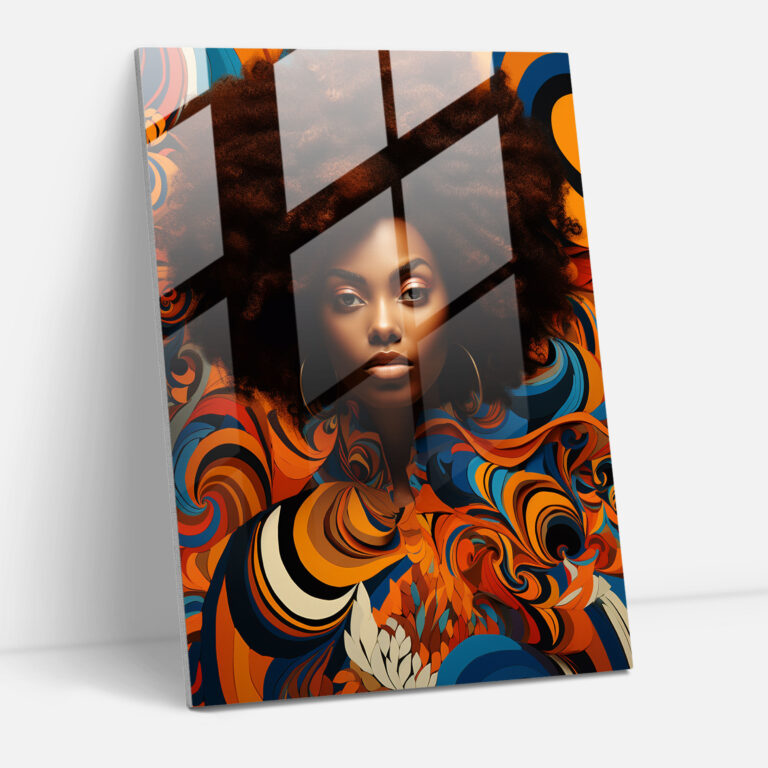 Afro Modern Art - Afro, Afro, Afro-Inspired, Traditional African Motifs