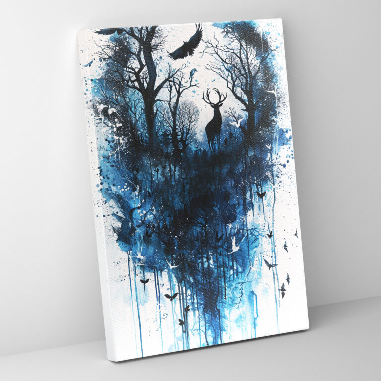 Magical Creatures Canvas Print - Ashvin Harrison, Wall Decoration, Ashvin Harrison Style, Canvas