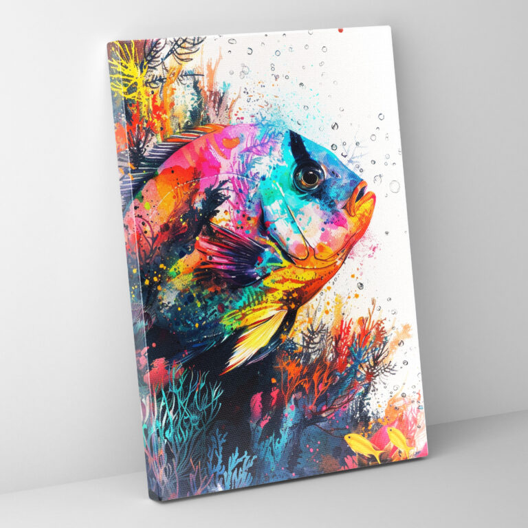 Ashvin Harrison Canvas Print - Ashvin Harrison, Home Decoration, Wall Art, Underwater Wonderland