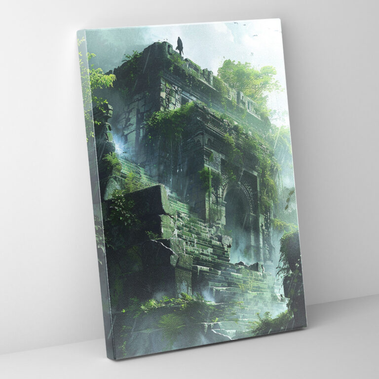 Ashvin Harrison Wall Decoration - Ashvin Harrison, Overgrown Vegetation, Canvas Print, Wall Art