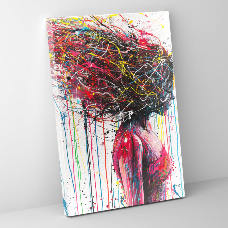 Ashvin Harrison Graffiti Canvas Print - Ashvin Harrison, Canvas, Wall Art, Home Decoration