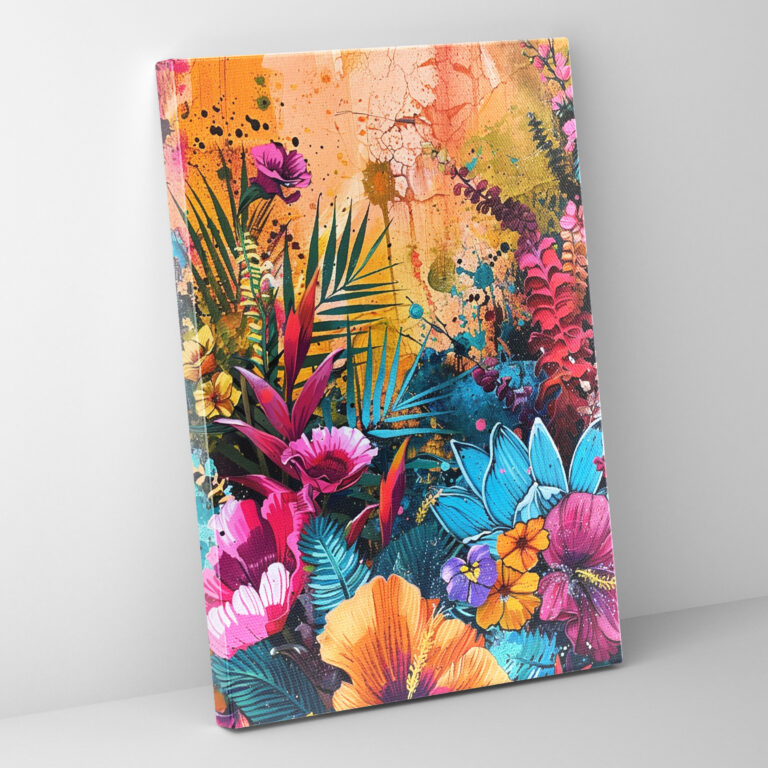 Ashvin Harrison Wall Art - Ashvin Harrison, Canvas Wall Art, Full Bloom, Wall Decoration