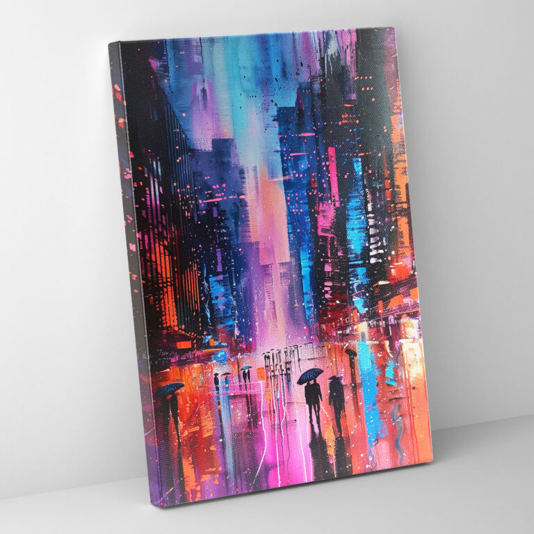 Ashvin Harrison Wall Art - Night Cityscape Canvas Print - Ashvin Harrison, Ashvin Harrison, Wall Art, Home Decoration