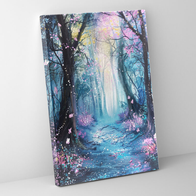 Ashvin Harrison Wall Art - Shimmering Forest Canvas Print - Ashvin Harrison, Canvas, Ashvin Harrison, Wall Art