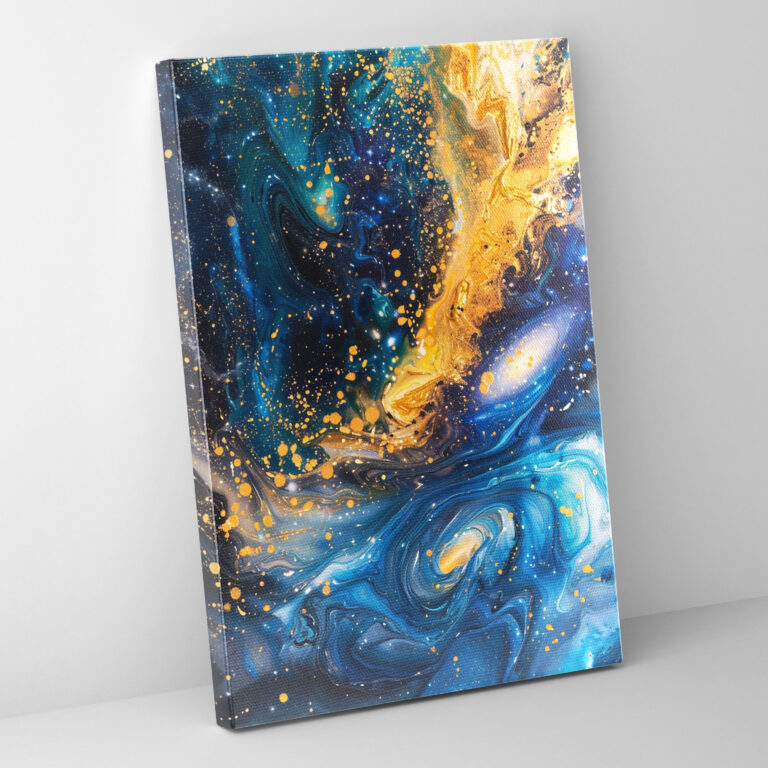 Ashvin Harrison Wall Decoration - Starry Galaxy Canvas Print - Ashvin Harrison, Canvas, Home Decoration, Canvas Print