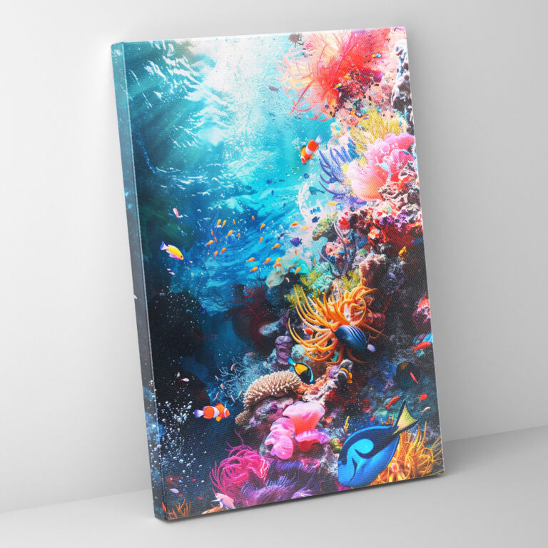 Ashvin Harrison Canvas Print - Coral Reef Wall Art - Ashvin Harrison, Wall Art, Home Decoration, Ashvin Harrison