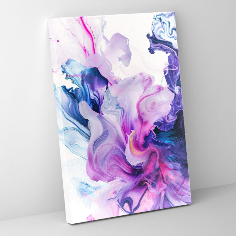 Abstract Floral Pastel Hues Wall Art - Ashvin Harrison, Floral, Canvas Print, Elegant