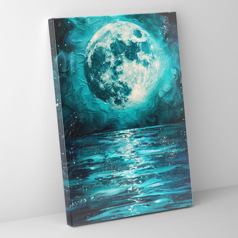 Ashvin Harrison Wall Decoration - Ashvin Harrison, Wall Art, Celestial Moonscape, Ashvin Harrison