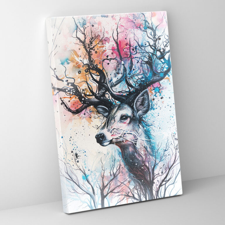 Ashvin Harrison Whimsical Forest Creatures Canvas Print - Ashvin Harrison, Whimsical, Forest, Wall Art