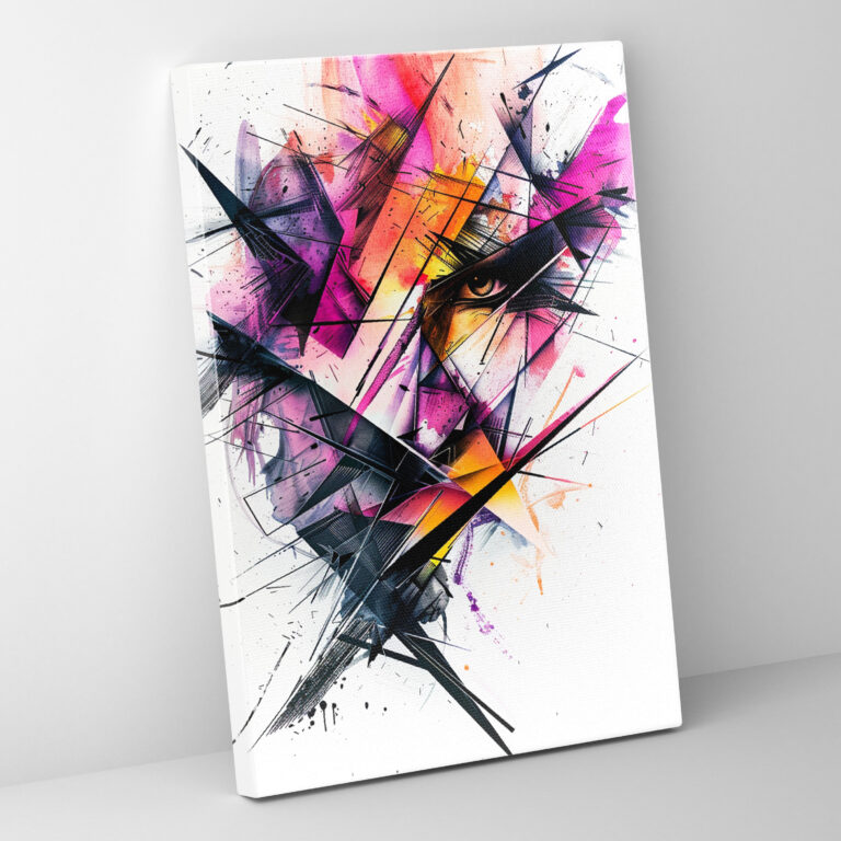Abstract Geometric Ashvin Harrison Canvas Print - Ashvin Harrison, Canvas Print, Canvas Wall Art, Ashvin Harrison