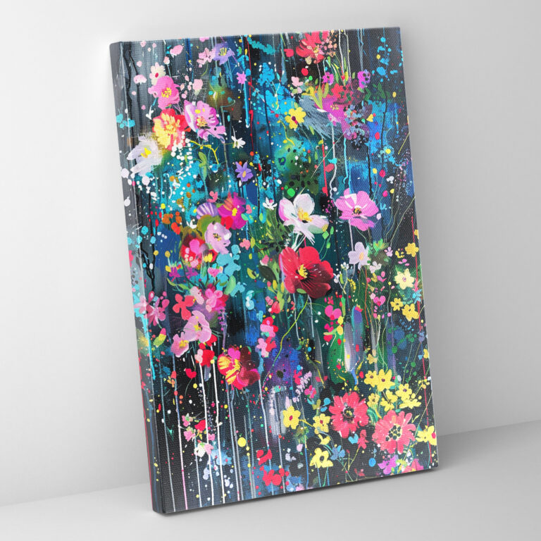 Ashvin Harrison Whimsical Garden Wall Decoration - Ashvin Harrison, Blooming Flowers, Ashvin Harrison, Whimsical Garden