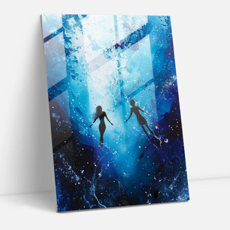 Celestial Glass Print - Ashvin Harrison, Ashvin Harrison, Home Decoration, Celestial Scene