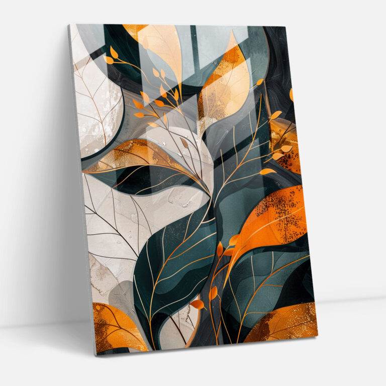 Botanical Bliss Glass Print - Ashvin Harrison, Botanical Patterns, Glass Print, Home Decoration