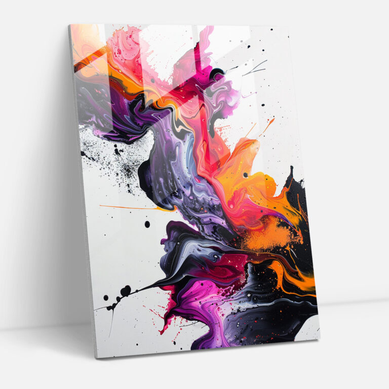 Ashvin Harrison Abstract Glass Print - Ashvin Harrison, Glass Print, Home Decoration, Wall Decoration
