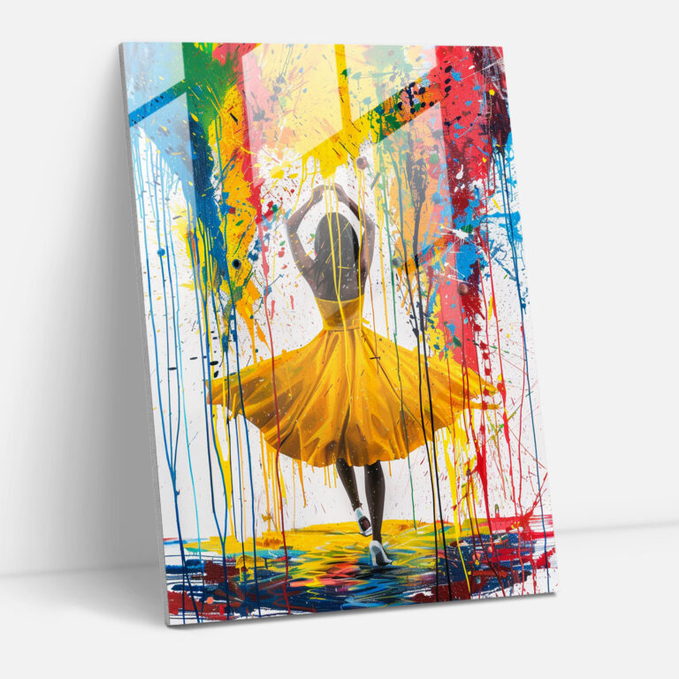 Ashvin Harrison Wall Decoration: Whimsical Street Art - Ashvin Harrison, Glass Art, Wall Decoration, Glass Print