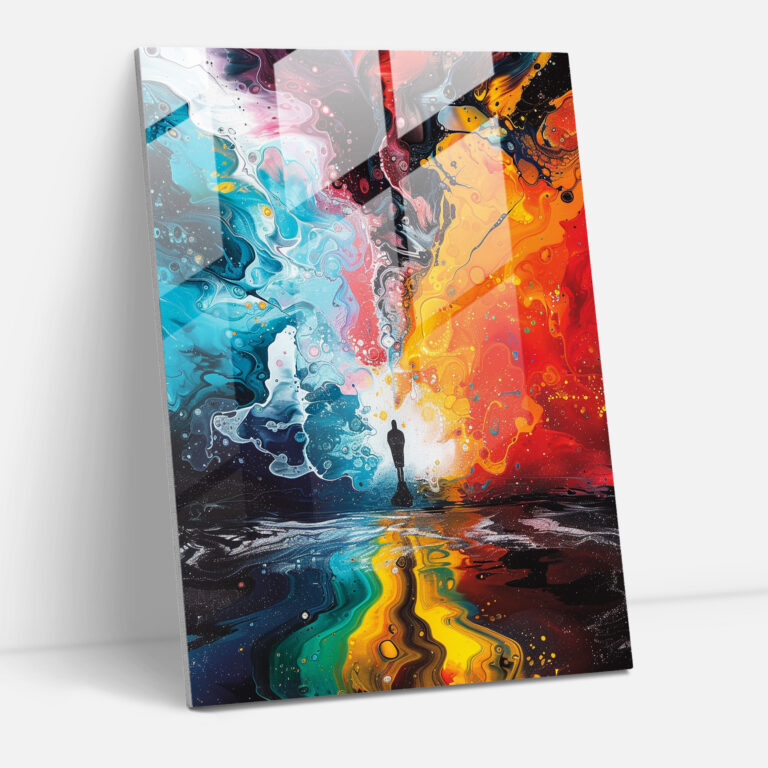 Dreamscape Glass Wall Art - Ashvin Harrison, Surreal Dream World, Home Decoration, Modern Art